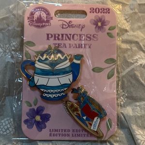 Princess Tea Party “Belle” collector pin